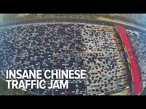 Yep, China has the most insane traffic jams in the planet