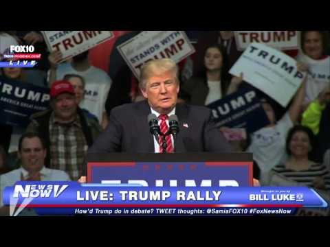 FULL Donald Trump Rally in Warren, Michigan - Morning After GOP Debate