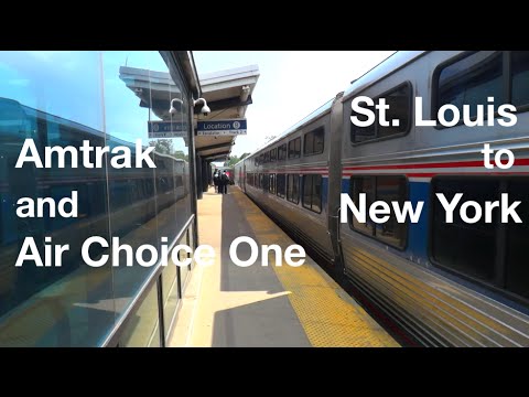 TRIP REPORT - Amtrak and Air Choice One, St. Louis to New York