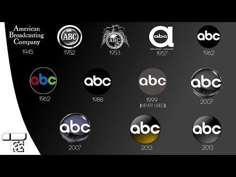 ABC - "American Broadcasting Company" ID logo history 1942-2016