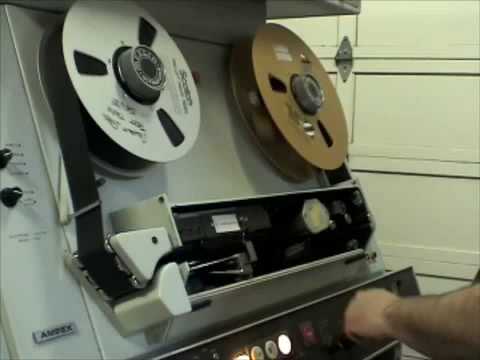 Ampex VR-1200B Quad VTR with Merlin mods with audio