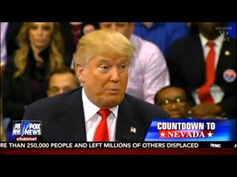 HANNITY 2/22/16 - SEAN HANNITY DONALD TRUMP INTERVIEW AT LAS VEGAS NEVADA RALLY VENUE