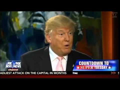 Hannity 2/29/16 - Sean Hannity interview with Donald Trump and Ted Cruz before Super Tuesday