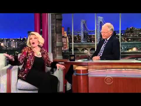 Joan Rivers on David Letterman 2013 02 26 HD Full Interview1 2