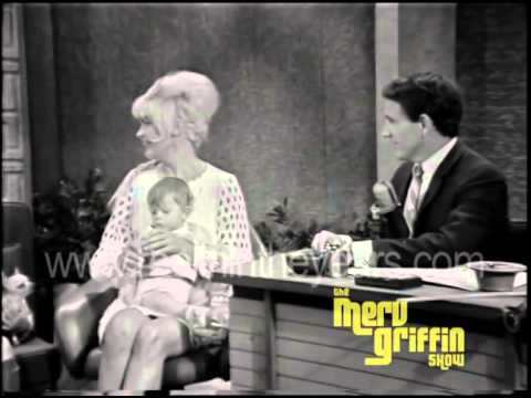 Mariska Hargitay on Merv Griffin Show in 1966 (2 years old)