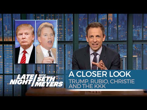 Trump, Rubio, Christie and the KKK: A Closer Look