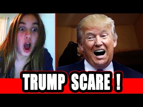 Donald Trump's Face Scares People ! (omegle trolling)