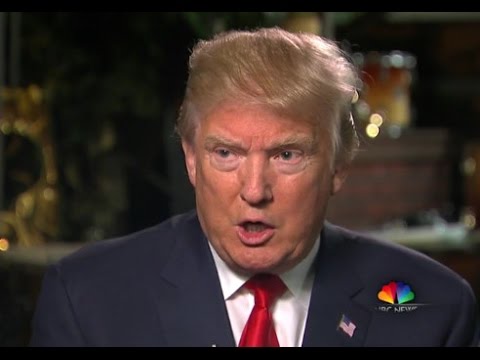 COMPLETE INTERVIEW: Chuck Todd Interviewes Donald Trump On "Meet The Press" (1/10/2016)