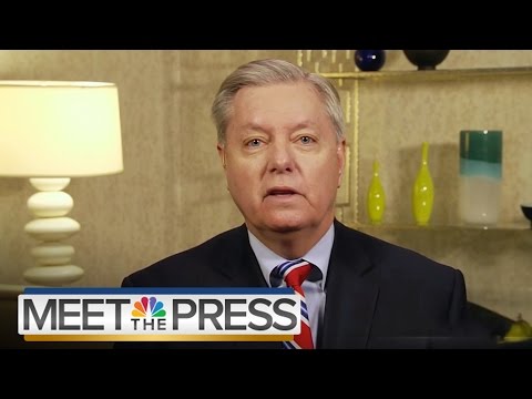 Lindsey Graham On GOP Race, Working With Ted Cruz | Meet The Press | NBC News