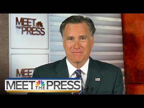 Mitt Romney On 2016 Republican Race, Donald Trump | Meet The Press | NBC News