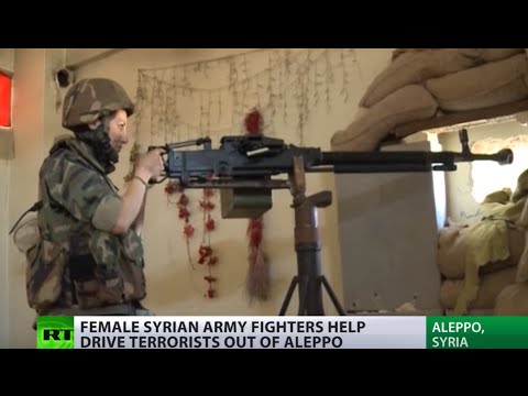 From lion tamer to female fighter: Combating terrorists in Syrian Aleppo