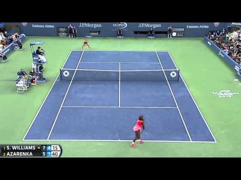 US OPEN 2013 F Clutch: Serena Williams vs Victoria Azarenka