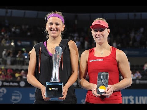 2016 Brisbane International Final WTA Highlights | Victoria Azarenka vs Angelique Kerber