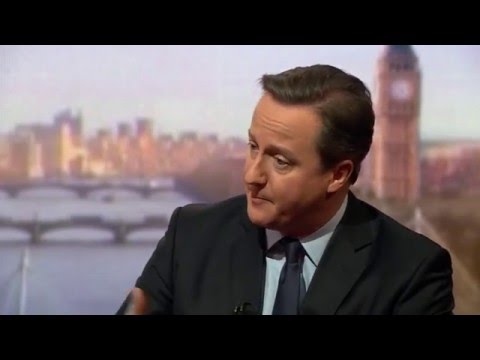 MarrShow: David Cameron interview (10Jan16)