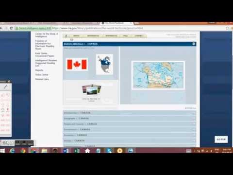 CIA World Factbook Tutorial