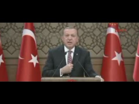 Cumhurbaşkanı Recep Tayyip Erdoğan : Ey Amerika, YPG-PYD Bal gibi de terör örgütü!