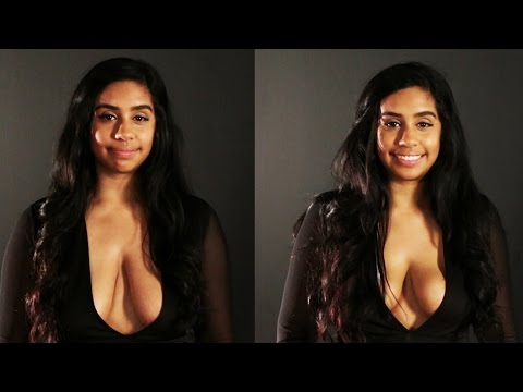 Women Try Kim K’s Boob Tape Secret