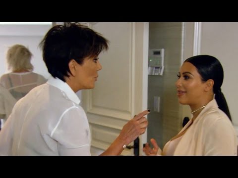 Kim Kardashian Confronts Kris Jenner Over Stealing Her Rare Marble Slabs