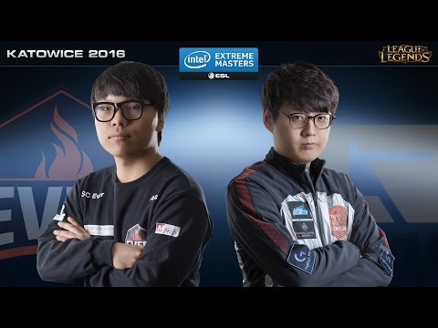 League of Legends - Ever vs. RNG - IEM Katowice 2016 - Group A