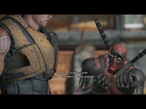 Deadpool: The Game - Meeting Cable for the first time