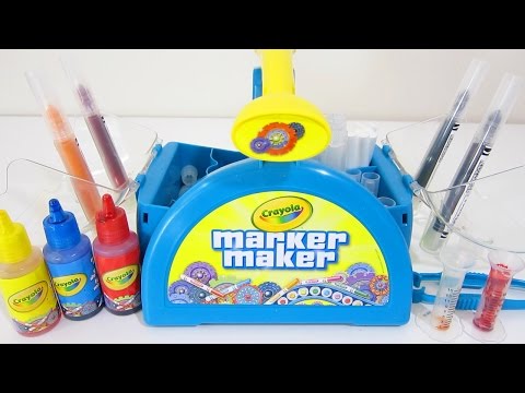 Crayola Marker Maker Play Kit | Easy DIY Make Your Own Color Markers!