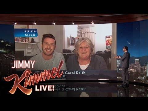 Jimmy Kimmel Interviews Guy Who Threw Eggs At His Mom For a Year