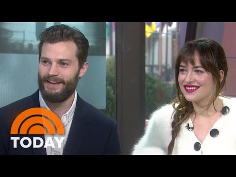 Fifty Shades' Jamie Dornan, Dakota Johnson Talk Being Naked On Set | TODAY