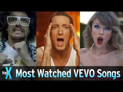 Top 10 Most Watched VEVO Songs - TopX