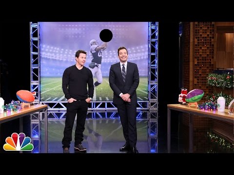 Random Object Football Toss with Mark Wahlberg