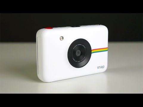 Polarioid Snap Instant Digital Camera Unboxing and Review!