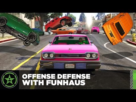 Let's Play - GTA V - Offense Defense with Funhaus