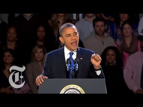 Election 2012 | Obama's Complete Victory Speech | The New York Times