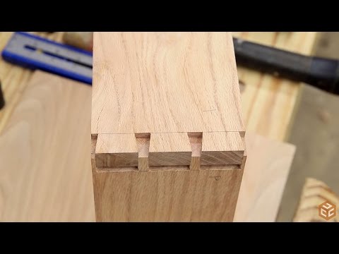 (excerpt) Easy Hand Cut Dovetails With A Magnetic Guide