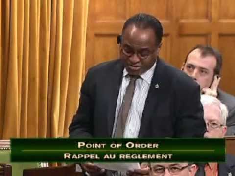 MP Tyrone Benskin's Point of Order on Racism in the House of Commons