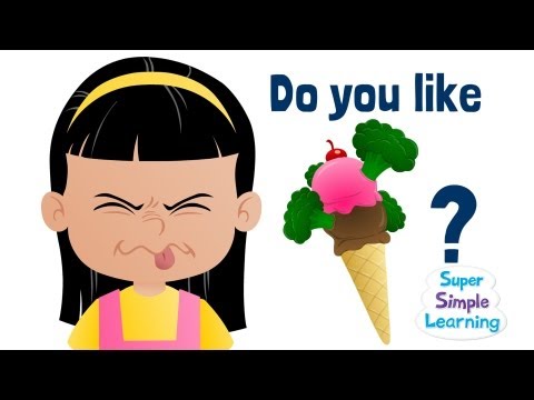 Do You Like Broccoli Ice Cream? | Super Simple Songs