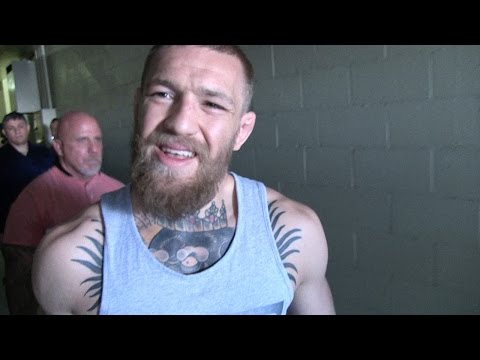 Conor McGregor Cusses Out TMZ Photog Over Jesus Question