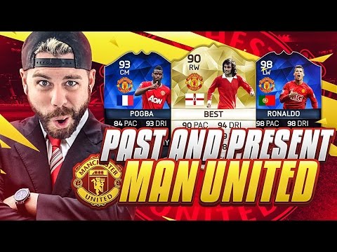 PAST AND PRESENT MANCHESTER UNITED SQUAD BUILDER!!!! FIFA 16 Ultimate Team