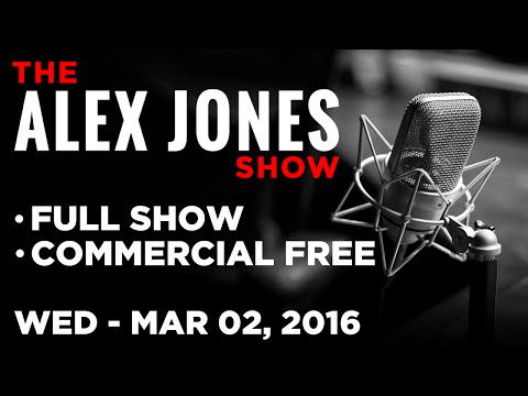 AJ Show (FULL VIDEO Commercial Free) Wednesday 3/02/2016: Super Tuesday Analysis, John McAfee