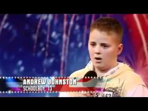 Britain's got talent Andrew Johnson