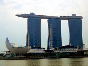 Marina Bay Sands Hotel and Casino in Singapore