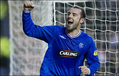 Rangers striker Kris Boyd