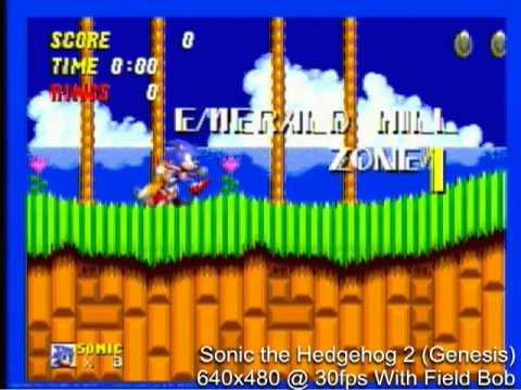 Interlacing, Deinterlacing and 16-Bit Transparency Effects in Sonic 2