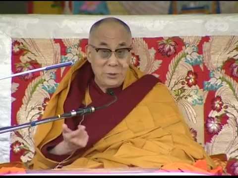 His Holiness the Dalai Lama teaching on the Jataka Tales