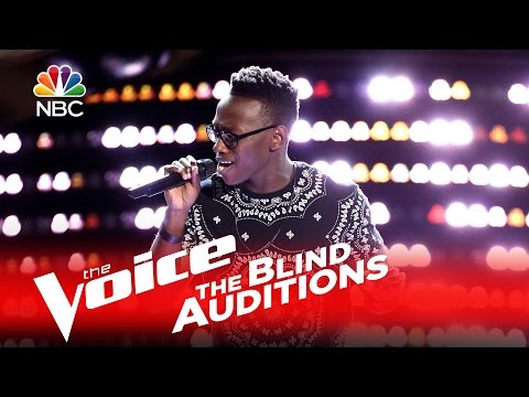 The Voice 2016 Blind Audition - Brian Nhira: "Happy"