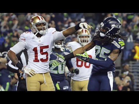 Richard Sherman wired vs. Michael Crabtree 2013 NFC Championship Game