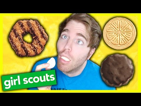 TASTING GIRL SCOUT COOKIES