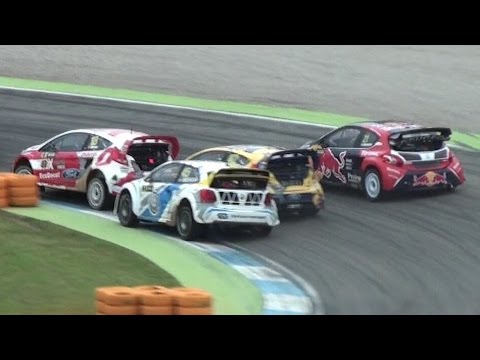 Amazing FIA WORLD RALLYCROSS RX at DTM Hockenheim 2015 - BEST ACTION & RACING