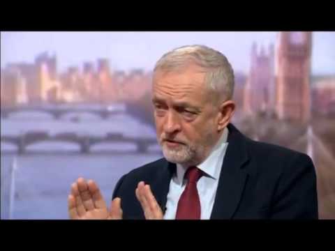 Jeremy Corbyn on The Andrew Marr Show  - air strikes on Syria