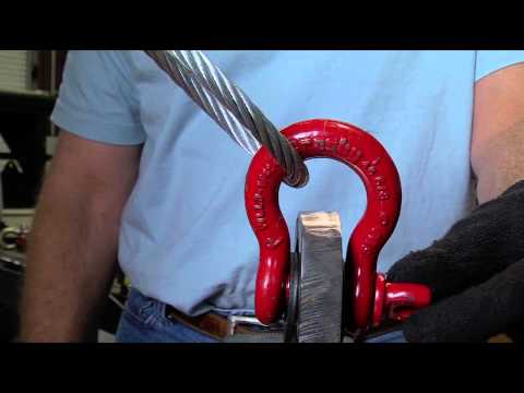 Crosby Rigging Tips - Side Loading of Crosby Shackles - Universal