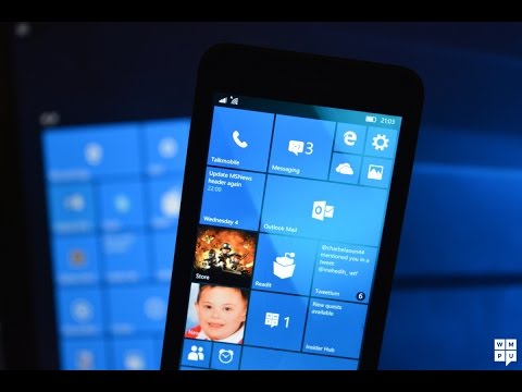 Hands-on with Windows 10 Mobile Build 10586